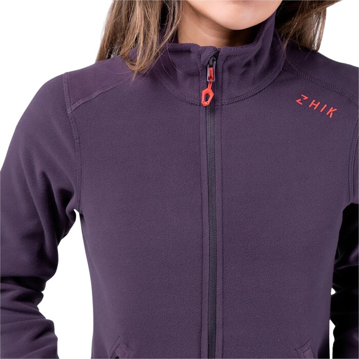 Zhik Mujer Fleece 2024 Polartec Zip JKT-0032W - Amethyst